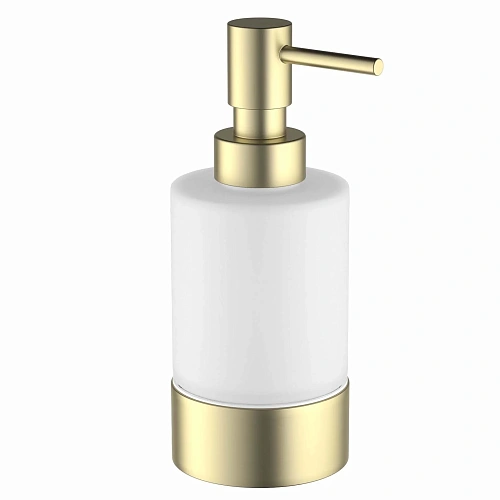 Дозатор жидкого мыла Timo Saona 13239/17 золото матовое Дозатор жидкого мыла Timo Saona 13239/17 золото матовое