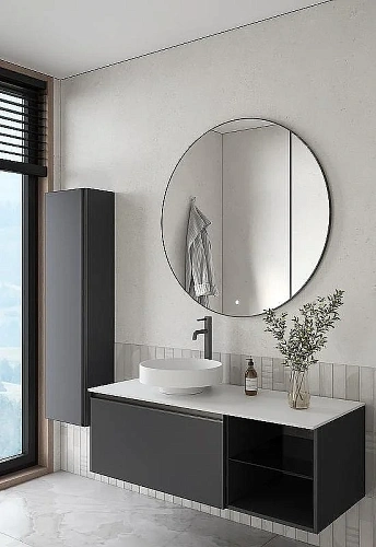 Тумба под раковину Armadi Art QUATRO 6 120см (80+40) ANTHRACITE профиль ANTHRACITE 790-M6-120-A-A антрацит Тумба под раковину Armadi Art QUATRO 6 120см (80+40) ANTHRACITE профиль ANTHRACITE 790-M6-120-A-A антрацит