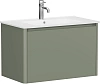 Тумба под раковину Allen Brau Gravity 80 1.370013.CGM олива матовый