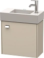 Тумба под раковину Duravit Brioso BR4051R1091 подвесная 48 см Серо-коричневая декор Тумба под раковину Duravit Brioso BR4051R1091 подвесная 48 см Серо-коричневая декор