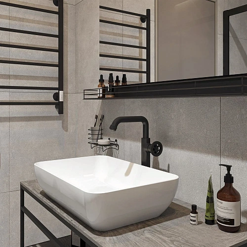 Мебель для ванной STWORKI Нюборг 100, в стиле лофт (комплект, гарнитур) 483918 Мебель для ванной STWORKI Нюборг 100, в стиле лофт (комплект, гарнитур) 483918