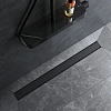 Душевой лоток AM.PM PrimeFlow W02SC-U11-090-04BM универсальный затвор Tile 90см черный матовый Душевой лоток AM.PM PrimeFlow W02SC-U11-090-04BM универсальный затвор Tile 90см черный матовый