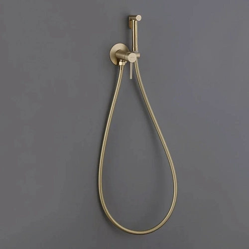 Гигиенический душ ABBER Wasser Kreis AF8125G золото матовое Гигиенический душ ABBER Wasser Kreis AF8125G золото матовое