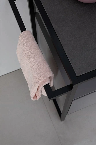 Полотенцедержатель Allen Brau Priority 1.31007.BB для тумб черный браш Полотенцедержатель Allen Brau Priority 1.31007.BB для тумб черный браш