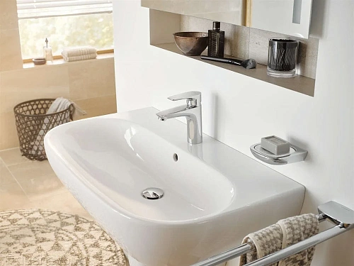 Смеситель для раковины Kludi Pure and Solid 342920575 Смеситель для раковины Kludi Pure and Solid 342920575