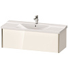 Картинка анонса товара «тумба под раковину duravit xviu xv40180b122 подвесная 120 см белая глянцевый декор»