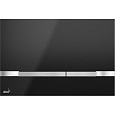 Клавиша смыва Alcaplast STRIPE-BLACK черная Клавиша смыва Alcaplast STRIPE-BLACK черная