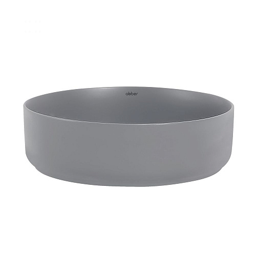 Раковина ABBER Bequem AC2109MG накладная, серая матовая Раковина ABBER Bequem AC2109MG накладная, серая матовая