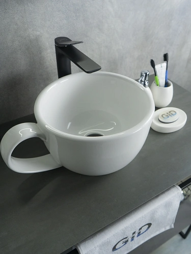 Раковина Gid N9055 51186 накладная белая 40x30x18 Раковина Gid N9055 51186 накладная белая 40x30x18