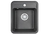 Кухонная мойка Granula 4202, ГРАФИТ, СтандАРТ кварц 420х500