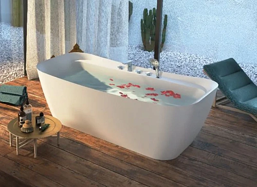 Акриловая ванна Aquatek AQ-197778 АМАДЕО 1700 x 780 x 650 отдельностоящая, белая Акриловая ванна Aquatek AQ-197778 АМАДЕО 1700 x 780 x 650 отдельностоящая, белая