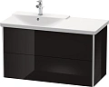 Тумба под раковину Duravit XSquare XS418504040 подвесная 101 см черный глянцевый Тумба под раковину Duravit XSquare XS418504040 подвесная 101 см черный глянцевый