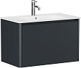 Тумба под раковину Allen Brau Gravity 80 1.370013.AM антрацит матовый