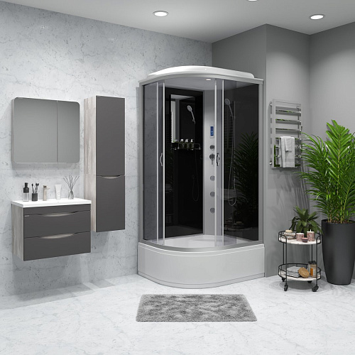 Душевая кабина Niagara Classic NG-2510-14RF (1200х800х2150) высокий поддон (40см) стекло тонированное 25101434RF Душевая кабина Niagara Classic NG-2510-14RF (1200х800х2150) высокий поддон (40см) стекло тонированное 25101434RF