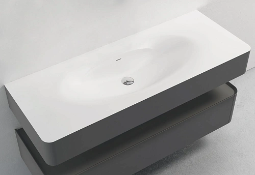 Тумба под раковину Vincea Caprise 1000 VMC-4CA100MG подвесная, серый матовый Тумба под раковину Vincea Caprise 1000 VMC-4CA100MG подвесная, серый матовый