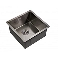 Кухонная мойка Milacio Denia 44 Steel (MC.77439) сталь воронёная Кухонная мойка Milacio Denia 44 Steel (MC.77439) сталь воронёная