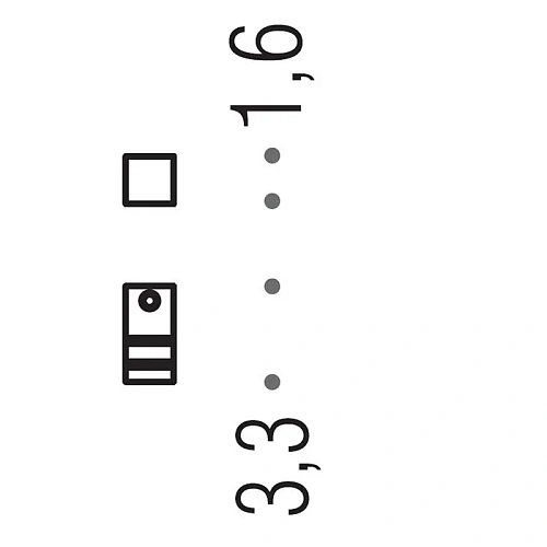 Крючок Colombo MiniQ CD127.GM графит матовый Крючок Colombo MiniQ CD127.GM графит матовый