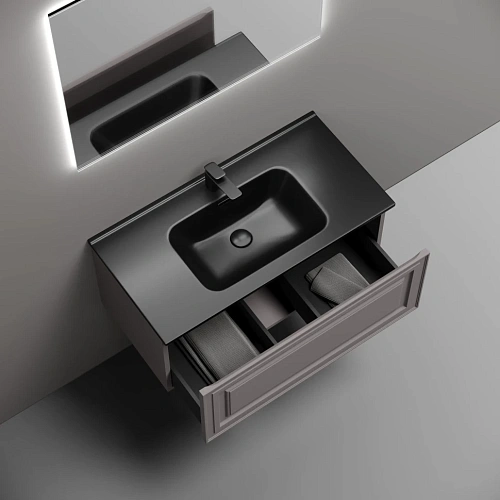 Тумба под раковину Sancos Very VR90SM 890х445х406 Doha Soft, подвесная Тумба под раковину Sancos Very VR90SM 890х445х406 Doha Soft, подвесная