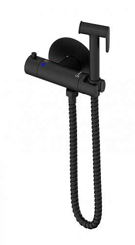 Гигиенический душ Wonzon & Woghand с термостатом, черный матовый (WW-88819902-MB) Гигиенический душ Wonzon & Woghand с термостатом, черный матовый (WW-88819902-MB)