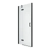 Душевая дверь NEW TRENDY NEW RENOMA BLACK L 90x195 D-0195A (черный)