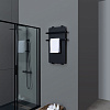 Полотенцесушитель электрический Allen Brau Infinity 80x44 00325636 с рейлингом 2.0 и креплением, черный матовый Полотенцесушитель электрический Allen Brau Infinity 80x44 00325636 с рейлингом 2.0 и креплением, черный матовый