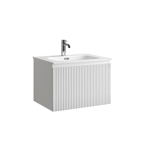 Тумба под раковину SANCOS Snob SNR1.060W R 1.0 590х445х406 Bianco подвесная Тумба под раковину SANCOS Snob SNR1.060W R 1.0 590х445х406 Bianco подвесная