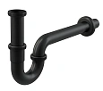 Сифон для раковины AlcaPlast A4320BLACK черный матовый Сифон для раковины AlcaPlast A4320BLACK черный матовый