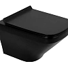 Унитаз подвесной BelBagno SELA черный BB3201CHR-MB/BB3201SC-MB безободковый с сиденьем Унитаз подвесной BelBagno SELA черный BB3201CHR-MB/BB3201SC-MB безободковый с сиденьем
