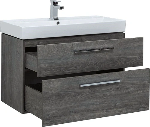 Комплект мебели Aquanet Nova 90 дуб рошелье (2 ящика) 00243257 Комплект мебели Aquanet Nova 90 дуб рошелье (2 ящика) 00243257