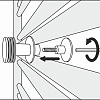 Крючок Сунержа КАНЬОН 30-2010-0003 Матовый белый Крючок Сунержа КАНЬОН 30-2010-0003 Матовый белый