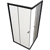 Душевой уголок Radomir Дрим 100 1-09-6-0-0-1191 квадратный, стекла матовые, профиль черный Душевой уголок Radomir Дрим 100 1-09-6-0-0-1191 квадратный, стекла матовые, профиль черный