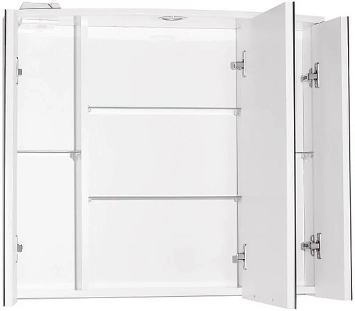 Зеркальный шкаф Style Line Жасмин 2 800/С, Люкс белый ЛС-000010036 Зеркальный шкаф Style Line Жасмин 2 800/С, Люкс белый ЛС-000010036