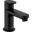 Кран Hansgrohe Vernis Blend 70, без сливного гарнитура 71583670, матовый черный Кран Hansgrohe Vernis Blend 70, без сливного гарнитура 71583670, матовый черный