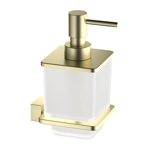 Дозатор жидкого мыла Timo Torne 43139/17 золото матовое Дозатор жидкого мыла Timo Torne 43139/17 золото матовое