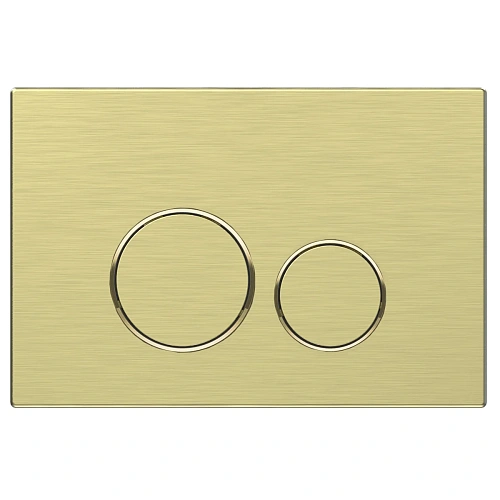 Клавиша смыва Vincea VFP-005BG брашированное золото Клавиша смыва Vincea VFP-005BG брашированное золото