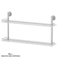 Полка FBS Luxia LUX 066 длина 70 см двойная Полка FBS Luxia LUX 066 длина 70 см двойная