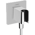 Шланговое подключение Hansgrohe FixFit Porter E с держателем для душа 26889000, хром Шланговое подключение Hansgrohe FixFit Porter E с держателем для душа 26889000, хром