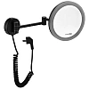 Зеркало косметическое WasserKRAFT K-1004BLACK с LED-подсветкой, 3-х кратным увеличением черный Зеркало косметическое WasserKRAFT K-1004BLACK с LED-подсветкой, 3-х кратным увеличением черный
