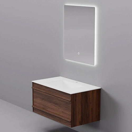 Комплект мебели ArtDecco Bridget 80 ABR08W22S2M0 черный орех Комплект мебели ArtDecco Bridget 80 ABR08W22S2M0 черный орех