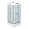 Картинка анонса товара «душевая кабина niagara classic ng-33984-14qbk (900х800х2000) средний поддон (26см) стекло матовое 339844qbk»