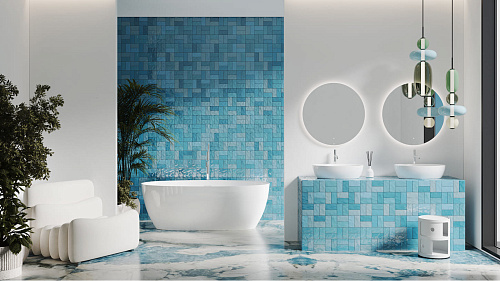 Ванна отдельностоящая Salini ALDA 178x92 101911G из искусственого камня S-Sense Ванна отдельностоящая Salini ALDA 178x92 101911G из искусственого камня S-Sense