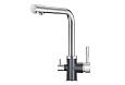 Смеситель для кухни Granula 3015, XРОМ/ШВАРЦ Смеситель для кухни Granula 3015, XРОМ/ШВАРЦ