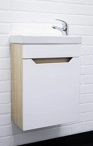 Комплект мебели DIWO Архангельск 40 подвесная, дуб сонома 569590 Комплект мебели DIWO Архангельск 40 подвесная, дуб сонома 569590