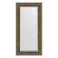 Зеркало в багетной раме Evoform Exclusive BY 3501 59 x 119 см, вензель серебряный Зеркало в багетной раме Evoform Exclusive BY 3501 59 x 119 см, вензель серебряный