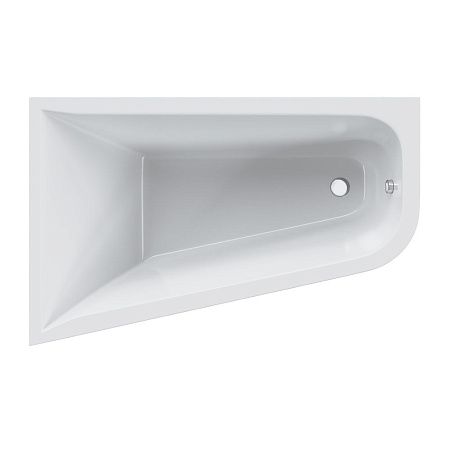 Акриловая ванна AM.PM Spirit W72A-160L100W-A2 ассиметричная 160x100, левая