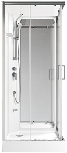 Душевая кабина Aquanet Passion S 3.0 90x90 00348330 прозрачное стекло, поддон низкий, двери раздвижные Душевая кабина Aquanet Passion S 3.0 90x90 00348330 прозрачное стекло, поддон низкий, двери раздвижные