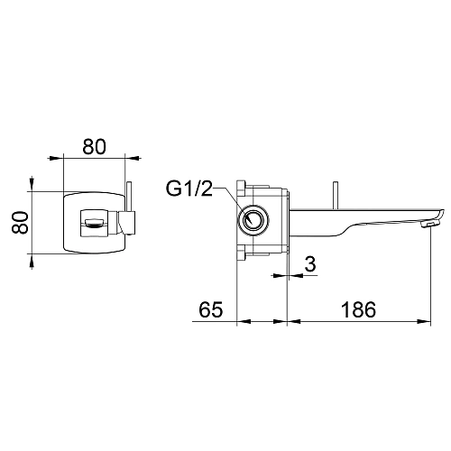 Смеситель для раковины Wonzon & Woghand встраиваемый, брашированное золото (WW-88869031-1-BG) Смеситель для раковины Wonzon & Woghand встраиваемый, брашированное золото (WW-88869031-1-BG)