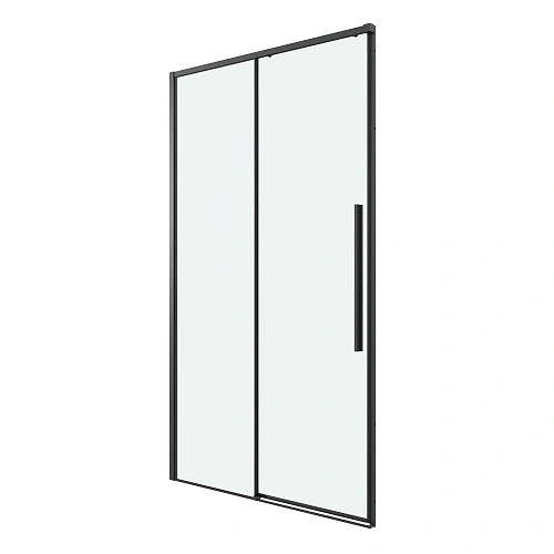 Душевая дверь GROSSMAN Galaxy 100.K33.01.130.21.00 (130x195) черный матовый, стекло прозрачное Душевая дверь GROSSMAN Galaxy 100.K33.01.130.21.00 (130x195) черный матовый, стекло прозрачное