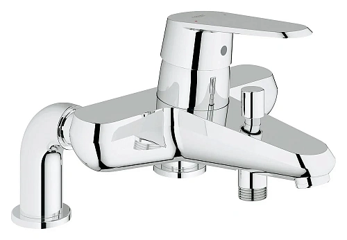 Смеситель для ванны GROHE Eurodisc Cosmopolitan с вертикальными подключениями, хром (33392002) Смеситель для ванны GROHE Eurodisc Cosmopolitan с вертикальными подключениями, хром (33392002)