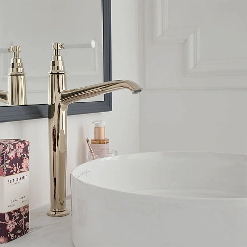 Смеситель для раковины Jacob Delafon Cleo 1889 E24309-BGG Смеситель для раковины Jacob Delafon Cleo 1889 E24309-BGG